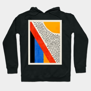 Mid Century Abstract Landscape | Bauhaus Edition Hoodie